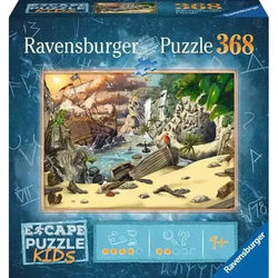 Pirate's Peril 368 Piece Escape Game Jigsaw Puzzle Ravensburger (ONLINE ORDER ONLY)