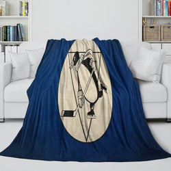 Pittsburgh Penguins Blanket Flannel Throw Kids Room Decoration