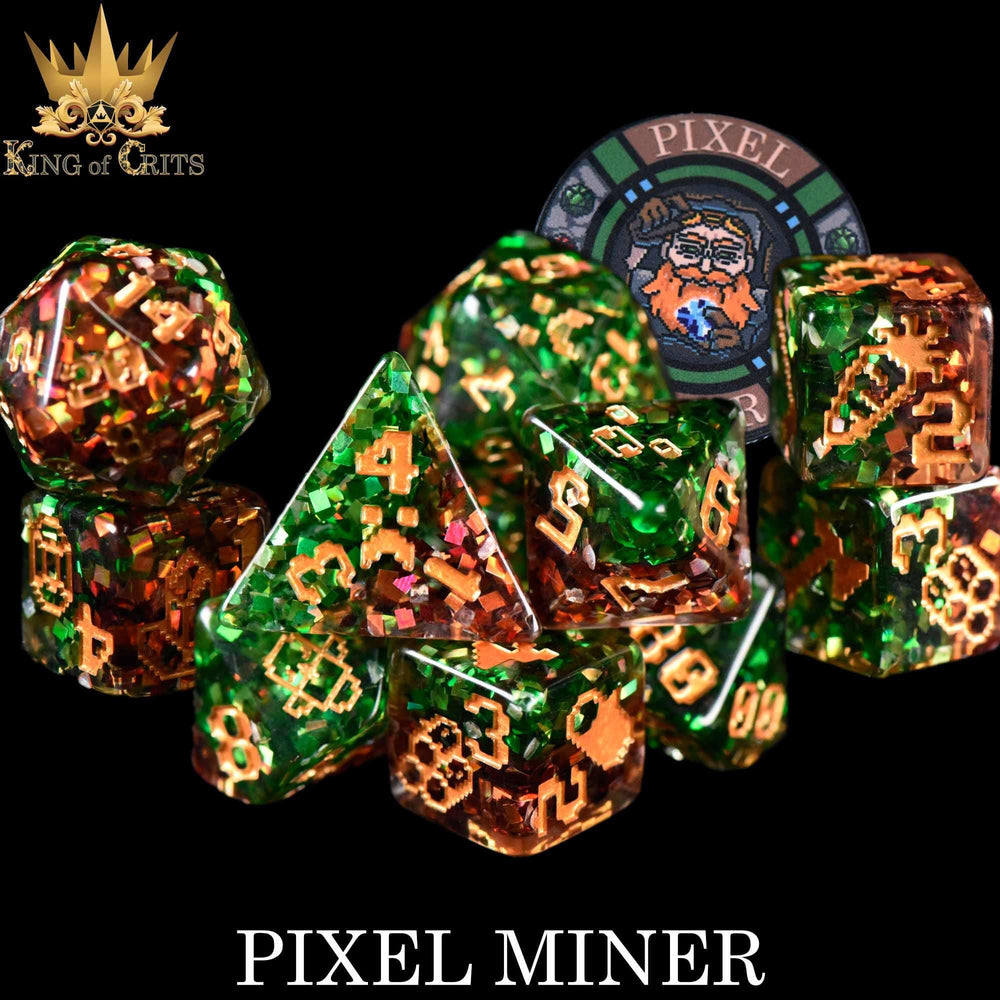 Pixel Miner - 11 Dice Set (Online Order Only)