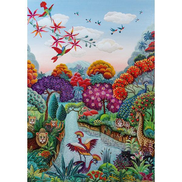 Plant Paradise Exotic Garden 500 Piece Jigsaw Puzzle Heye (ONLINE ORDER ONLY)