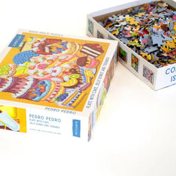 Plate with Cake, Jelly Donut & Tiramisu 1000 Piece Jigsaw Puzzle Kinstler (ONLINE ORDER ONLY)
