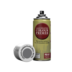Army Painter Colour Primer: Plate Mail Metal (ONLINE ORDER ONLY)
