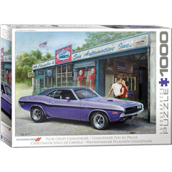 Plum Crazy Challenger 1000 Piece Jigsaw Puzzle Eurographics (ONLINE ORDER ONLY)