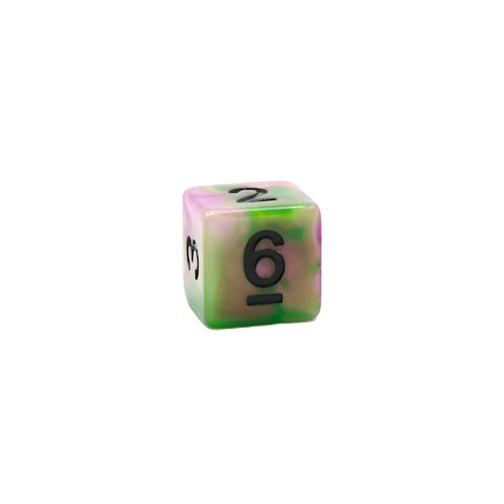 Poison Petals - 7 Piece DnD Dice Set | Acrylic RPG Gaming Dice (ONLINE ORDER ONLY)