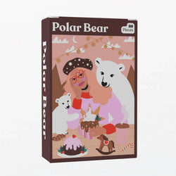 Polar Bear 99 Piece Mini Jigsaw Puzzle Puzzledly (ONLINE ORDER ONLY)