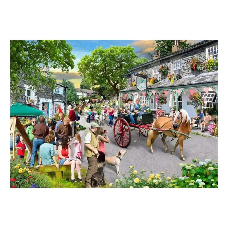 Pony Parade 500 Big Piece Jigsaw Puzzle HOP (ONLINE ORDER ONLY)