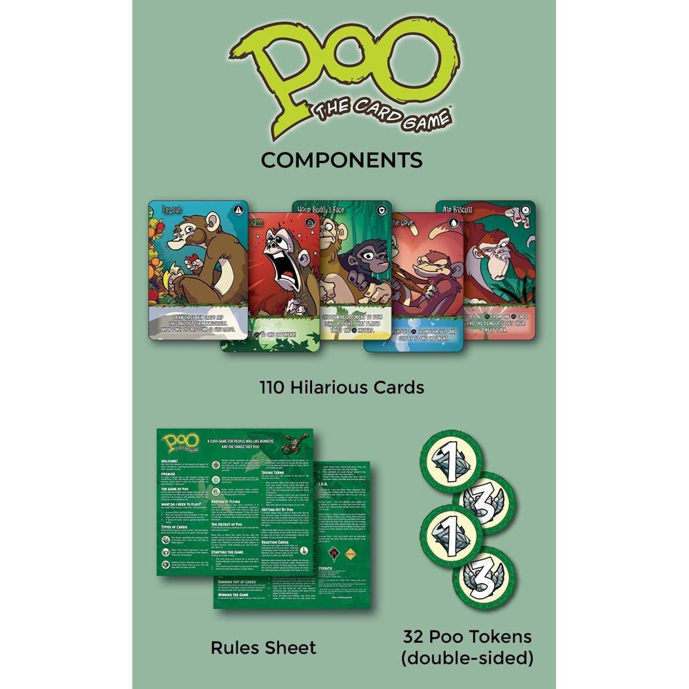 Poo: The Card Game (Deluxe Edition) (ONLINE ORDER ONLY)