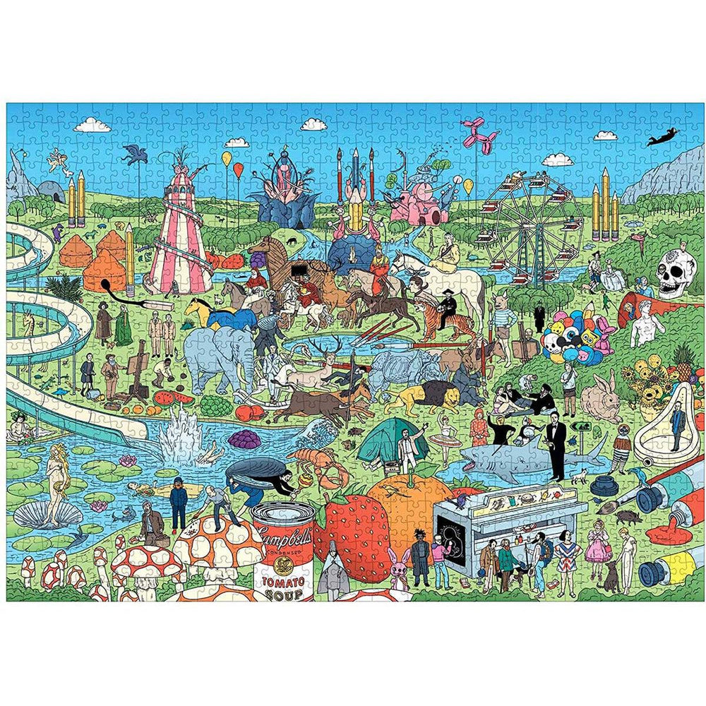 Pop Art 1000 Piece Jigsaw Puzzle Laurence King (ONLINE ORDER ONLY)