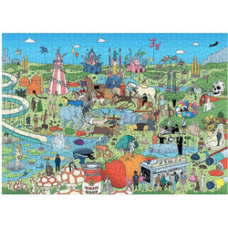 Pop Art 1000 Piece Jigsaw Puzzle Laurence King (ONLINE ORDER ONLY)