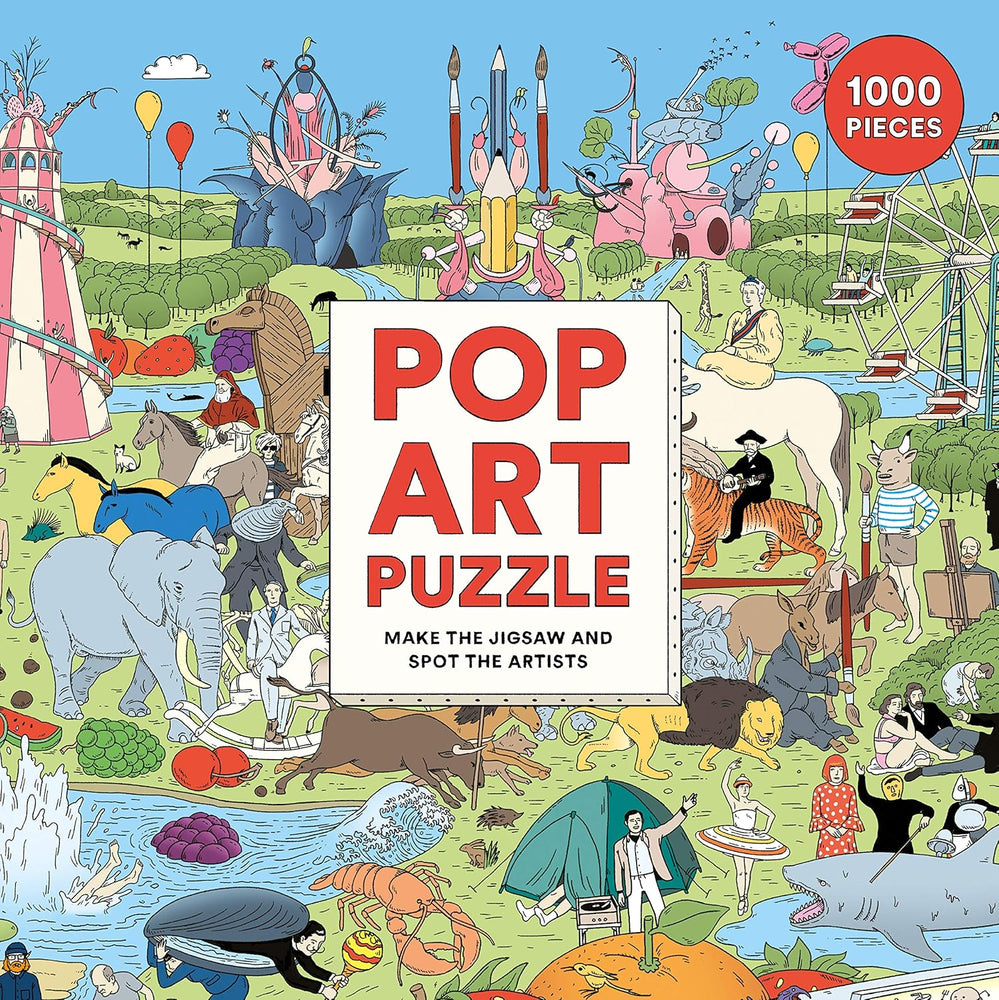Pop Art 1000 Piece Jigsaw Puzzle Laurence King (ONLINE ORDER ONLY)