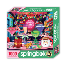 Pop-Up Christmas Cocktails 1000 Piece Jigsaw Puzzle Springbok (ONLINE ORDER ONLY)