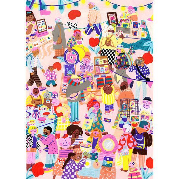 Pop-Up Market 1000 Piece Jigsaw Puzzle Holiyay (ONLINE ORDER ONLY)