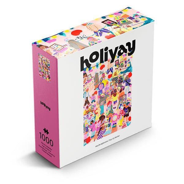 Pop-Up Market 1000 Piece Jigsaw Puzzle Holiyay (ONLINE ORDER ONLY)