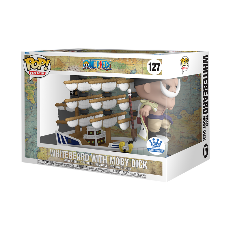 PREORDER (Estimated Arrival FEBRUARY 2025) POP! Animation: One Piece - Deluxe Whitebeard with Moby Dick Funko Shop Exclusive (ONLINE ORDER ONLY)
