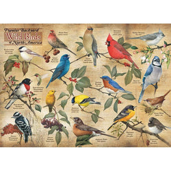 Popular Backyard Wild Birds of North America 1000 Piece Jigsaw Puzzle Cobble Hill (ONLINE ORDER ONLY)