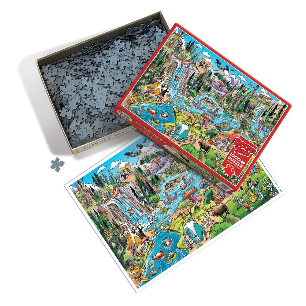 Portage Pandemonium 1000 Piece Jigsaw Puzzle Cobble Hill (ONLINE ORDER ONLY)