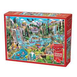 Portage Pandemonium 1000 Piece Jigsaw Puzzle Cobble Hill (ONLINE ORDER ONLY)