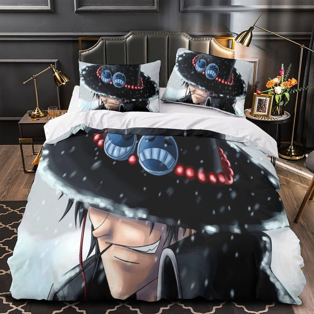 Portgas D. Ace Duvet Cover Pattern Bedding Set Without Filler (ONLINE ORDER ONLY)