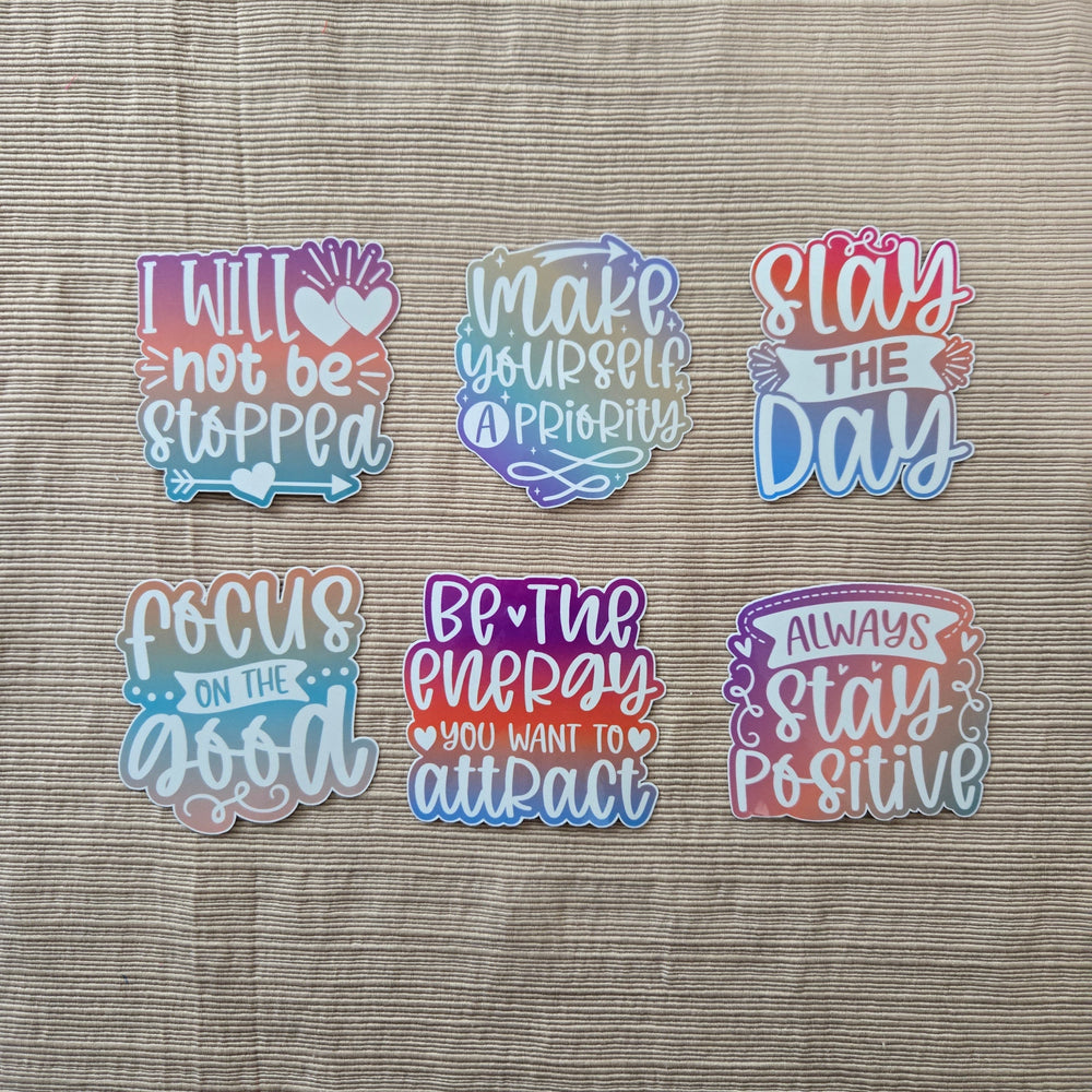 Positivity Stickers (ONLINE ORDER ONLY)