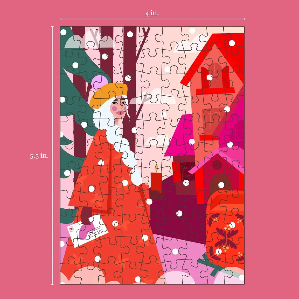 Postcard 99 Piece Mini Jigsaw Puzzle Puzzledly (ONLINE ORDER ONLY)