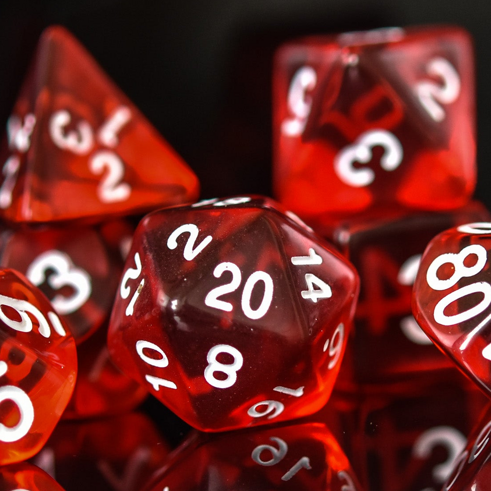 Pre-Order || Potion of Health Acrylic Dice Set