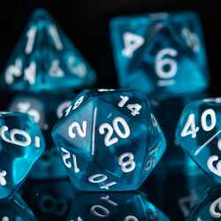 Pre-Order || Potion of Mana Acrylic Dice Set