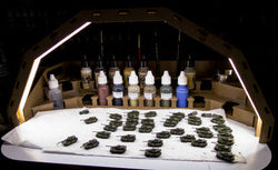 LED Light Add-On For Painting Stations - Fully Assembled with Power Supply (Online Order Only)