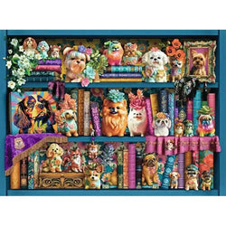 Precious Porcelain Pups 500 Piece Jigsaw Puzzle Ravensburger (ONLINE ORDER ONLY)