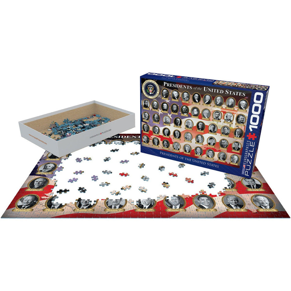 Presidents of the United States 1000 Piece Jigsaw Puzzle Eurographics (ONLINE ORDER ONLY)