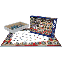 Presidents of the United States 1000 Piece Jigsaw Puzzle Eurographics (ONLINE ORDER ONLY)