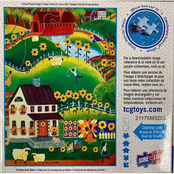 Primitive Quilt Maker Puzzler's Choice 1000 Piece Jigsaw Puzzle Sure Lox (ONLINE ORDER ONLY)