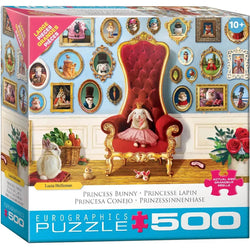 Princess Bunny 500 Piece Jigsaw Puzzle Eurographics (ONLINE ORDER ONLY)