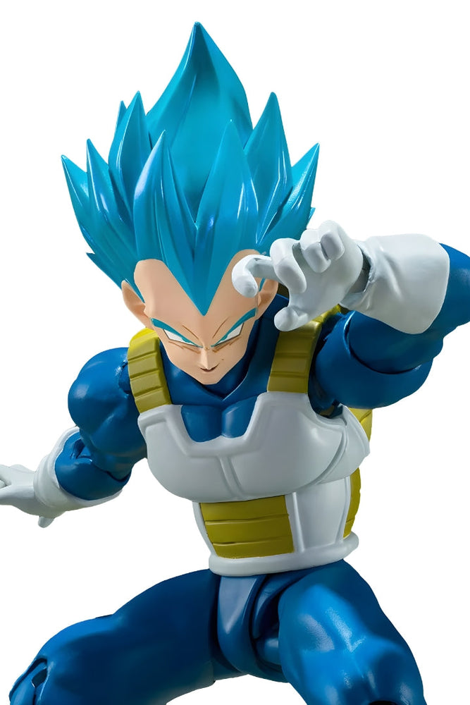 Dragon Ball Super Super Saiyan God Super Saiyan Vegeta Unwavering Saiyan Pride S.H.Figuarts Action Figure (Online Order Only)