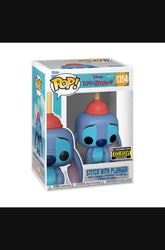 Lilo & Stitch Stitch with Plunger Funko Pop! Vinyl Figure #1354 - Entertainment Earth Exclusive (Online Order Only)