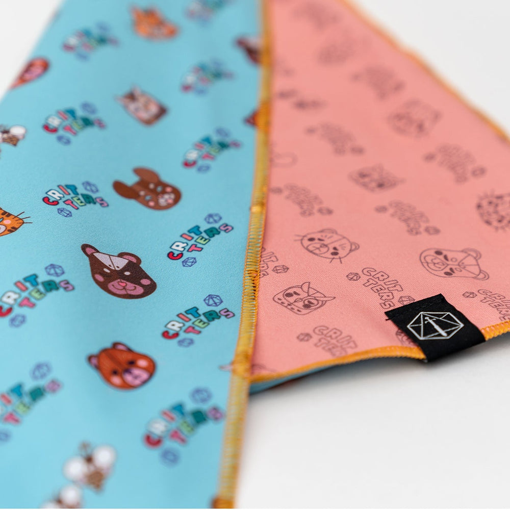 Critical Role: Reversible Pet Bandana Set 2-Pack (L) (ONLINE ORDER ONLY)