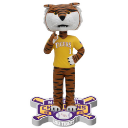 LSU Tigers 2025 Men's College World Series National Champions Bobbleheads (Presale) (ONLINE ORDER ONLY)