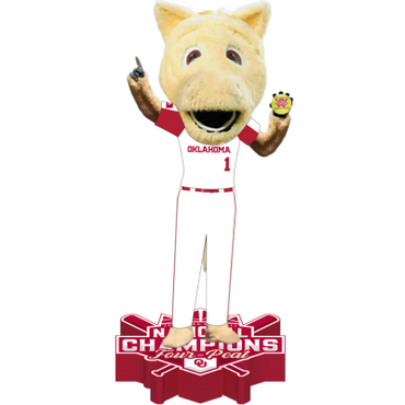 Oklahoma Sooners 2024 Softball National Champions Bobbleheads (ONLINE ORDER ONLY)
