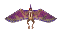 65 Inches Wide Nylon Pterodactyl Kite (ONLINE ORDER ONLY)