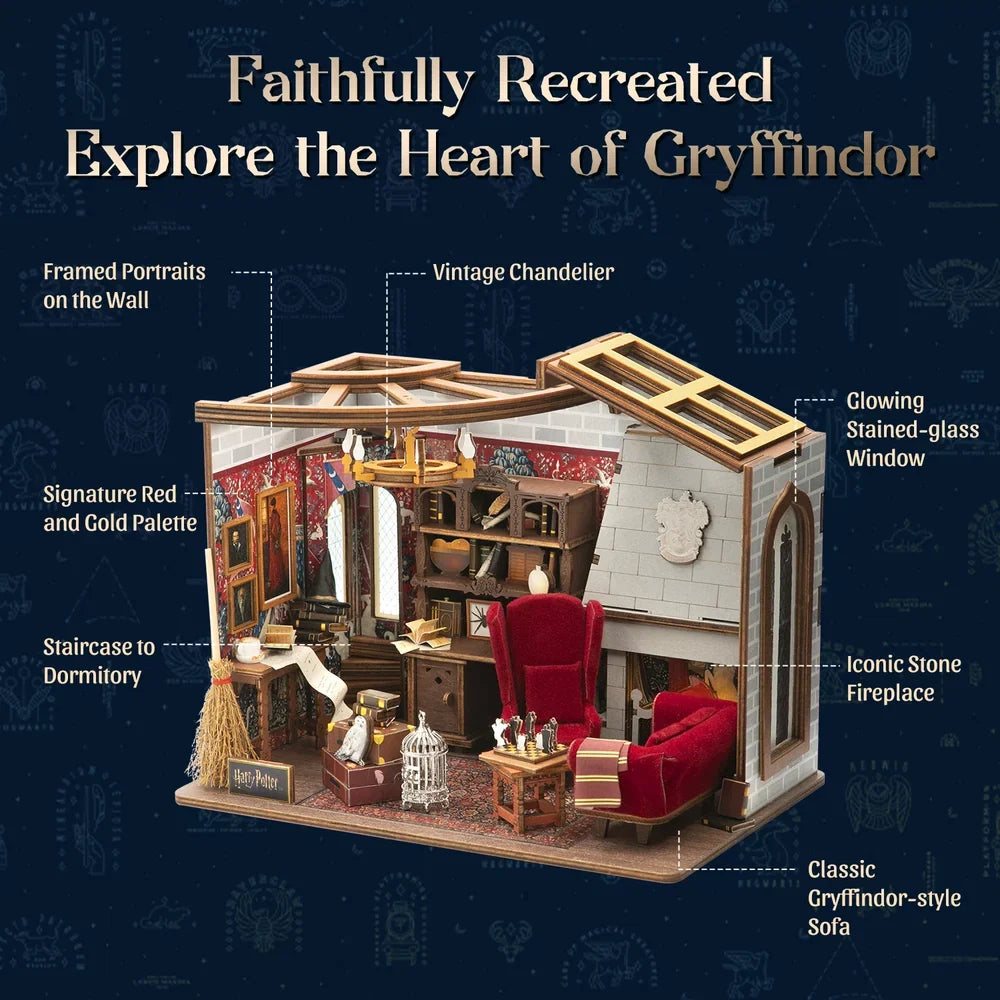Puremind: Harry Potter Craft Kit - Gryffindor Common Room (ONLINE ORDER ONLY)