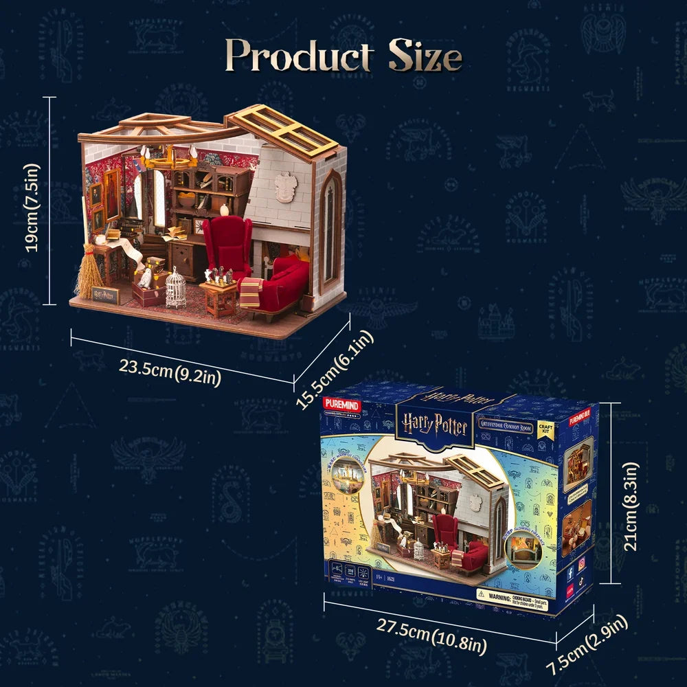 Puremind: Harry Potter Craft Kit - Gryffindor Common Room (ONLINE ORDER ONLY)