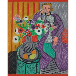 Purple Robe & Anemones by Henri Matisse 1000 Piece Jigsaw Puzzle Pomegranate (ONLINE ORDER ONLY)