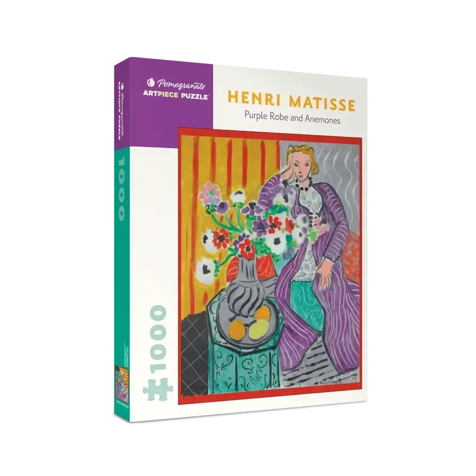 Purple Robe & Anemones by Henri Matisse 1000 Piece Jigsaw Puzzle Pomegranate (ONLINE ORDER ONLY)
