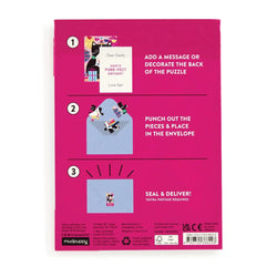 Purr-fect Cat Birthday Greeting Card 12 Piece Jigsaw Puzzle Mudpuppy (ONLINE ORDER ONLY)