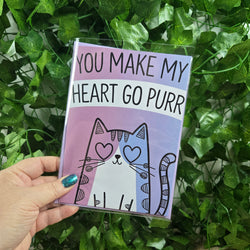 You Make My Heart Go Purr Card (ONLINE ORDER ONLY)