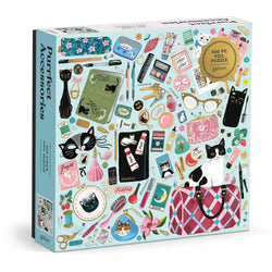Purrfect Accessories 500 Piece Jigsaw Puzzle Galison (ONLINE ORDER ONLY)