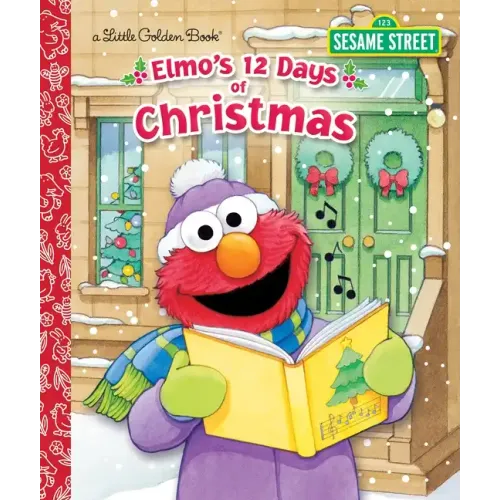 Elmo's 12 Days of Christmas - Hardcover (ONLINE ORDER ONLY)