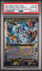 2021 DRAGON BALL SUPER UNISON WARRIOR  MCH FRIEZA, RSC MNRCH #P-265 - PSA 10 (Online Order Only)