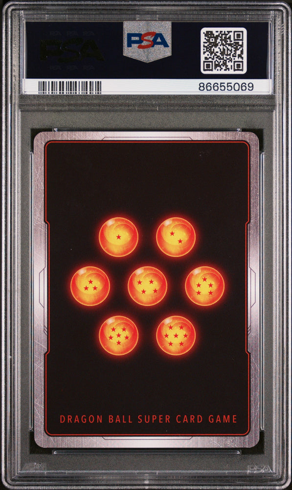 2018 DRAGON BALL SUPER SUPER DASH NEGATING FST SSB GOKU #P-088 - PSA 9 (Online Order Only)