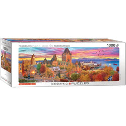 Quebec City 1000 Piece Panoramic Jigsaw Puzzle Eurographics (ONLINE ORDER ONLY)