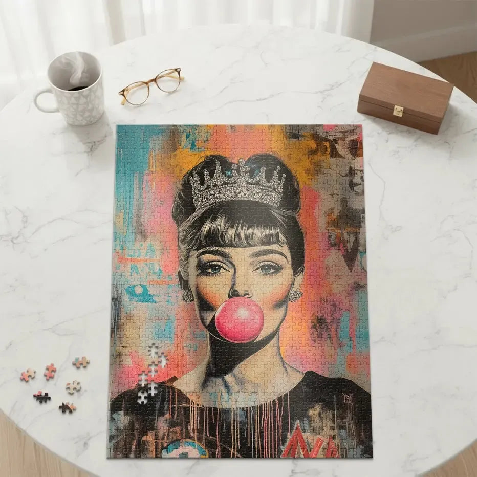 Queen of Pop 1000 Piece Jigsaw Puzzle Final Piece (ONLINE ORDER ONLY)